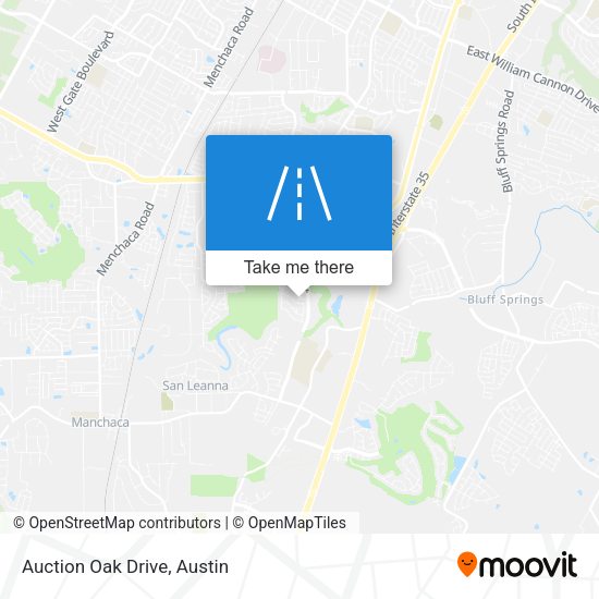 Mapa de Auction Oak Drive