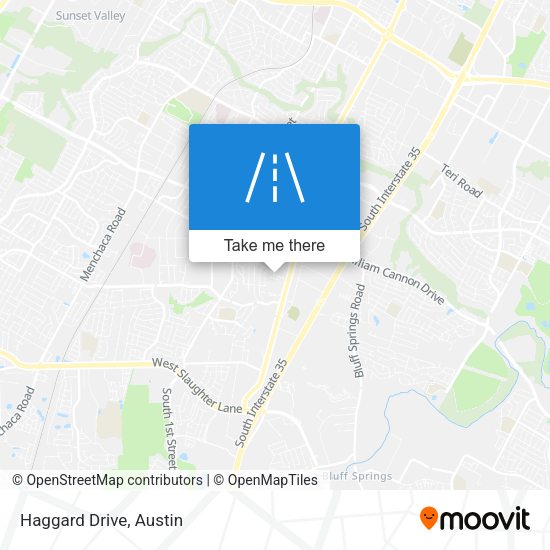 Haggard Drive map