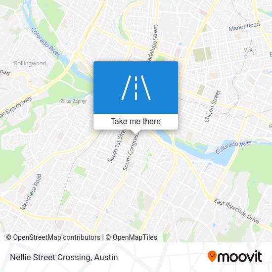 Nellie Street Crossing map