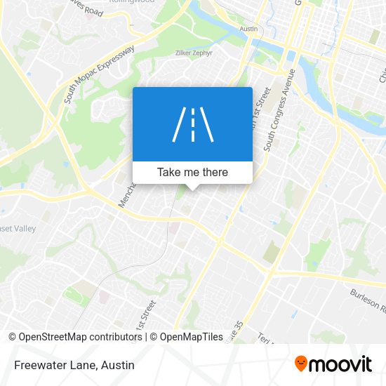 Mapa de Freewater Lane