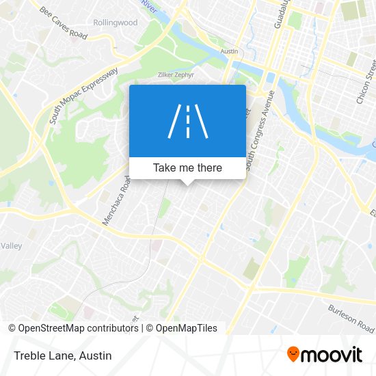 Mapa de Treble Lane