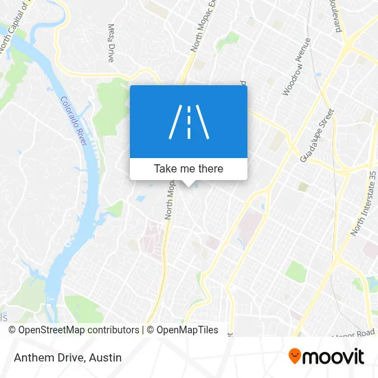 Anthem Drive map