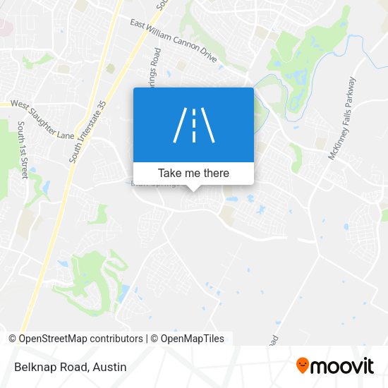 Mapa de Belknap Road