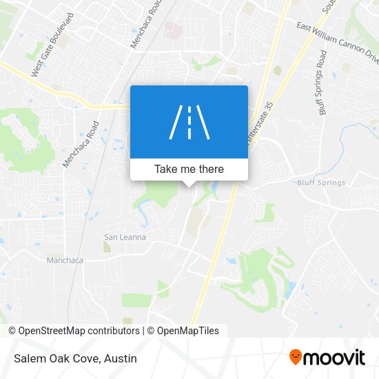 Mapa de Salem Oak Cove