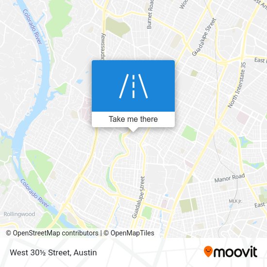 Mapa de West 30½ Street