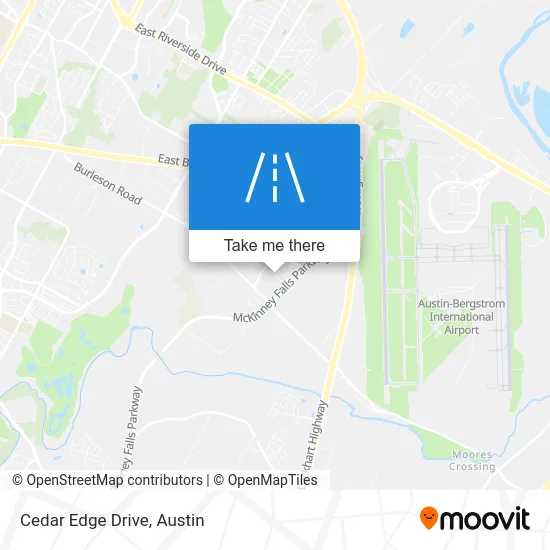 Cedar Edge Drive map