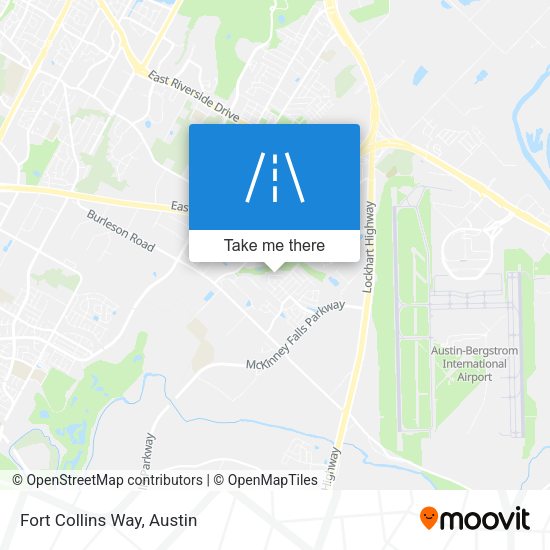 Mapa de Fort Collins Way
