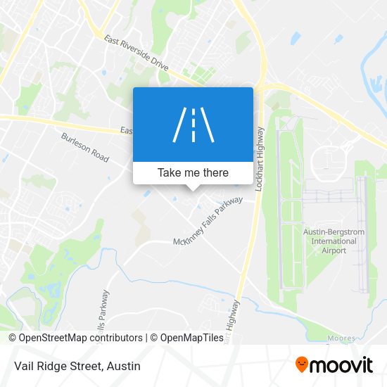 Mapa de Vail Ridge Street