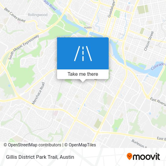 Gillis District Park Trail map