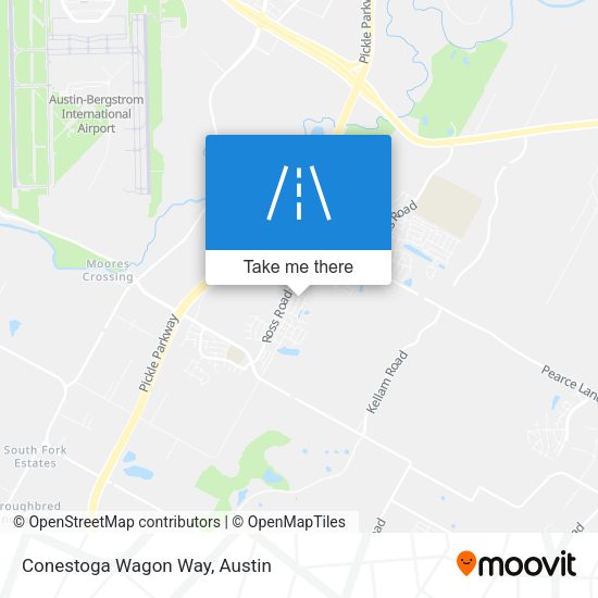 Mapa de Conestoga Wagon Way