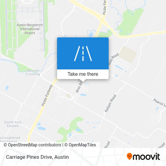 Carriage Pines Drive map