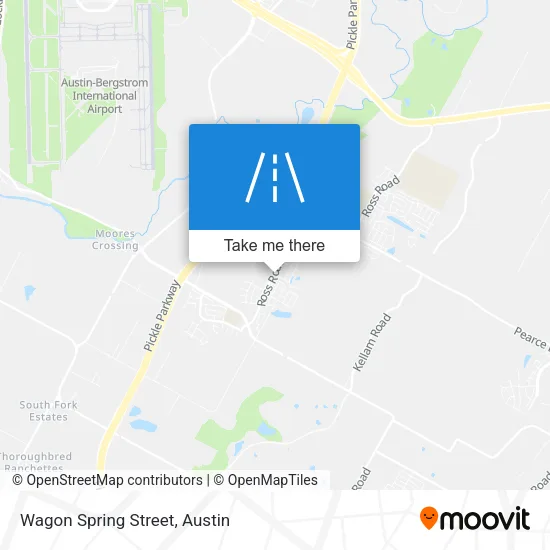 Wagon Spring Street map