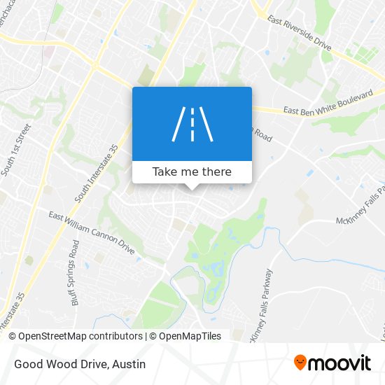 Good Wood Drive map