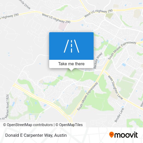 Mapa de Donald E Carpenter Way