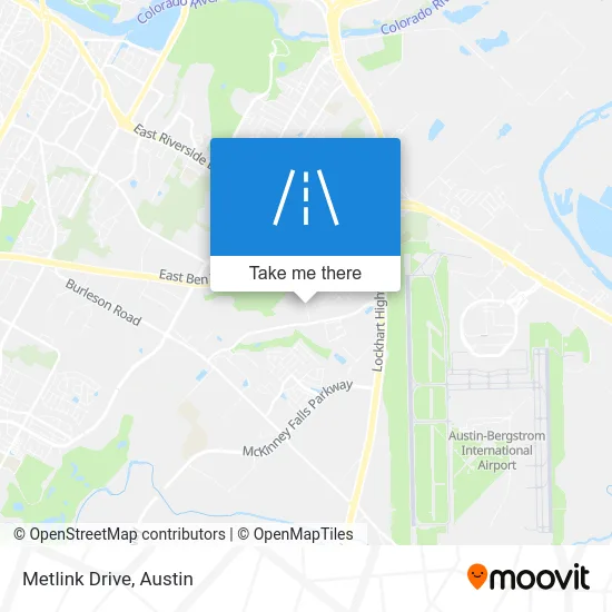 Metlink Drive map