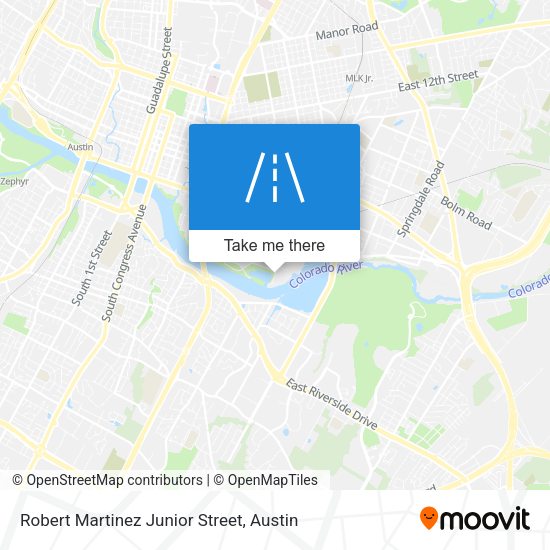 Robert Martinez Junior Street map