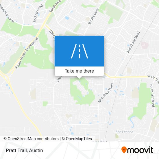 Mapa de Pratt Trail