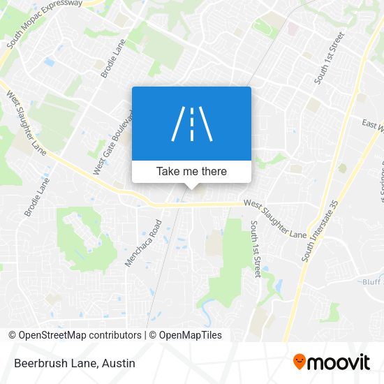 Mapa de Beerbrush Lane