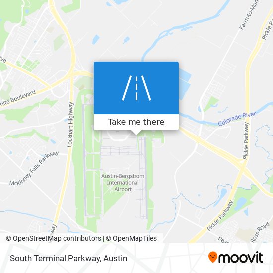 Mapa de South Terminal Parkway