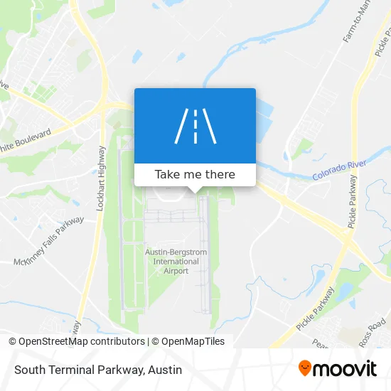 South Terminal Parkway map