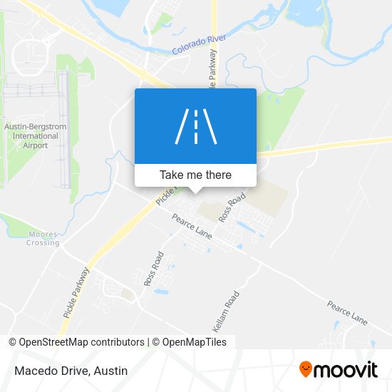 Macedo Drive map