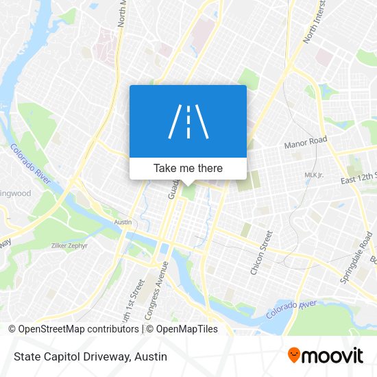 State Capitol Driveway map