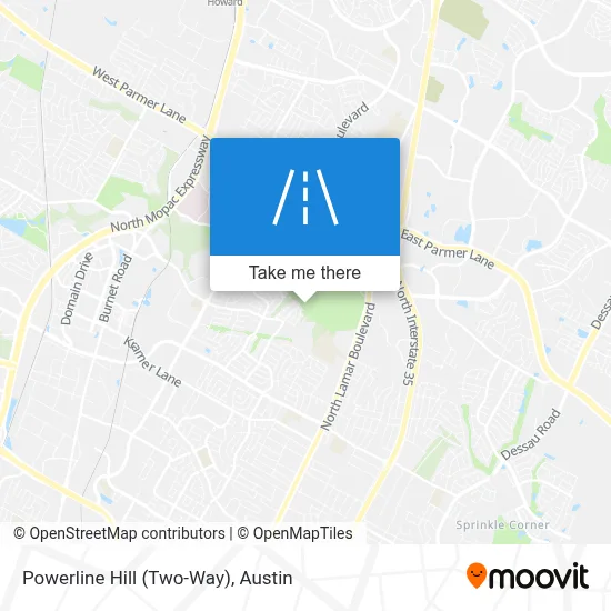Powerline Hill (Two-Way) map
