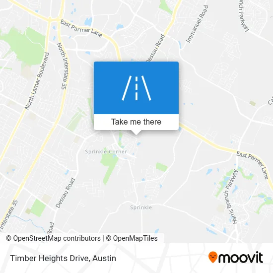 Timber Heights Drive map