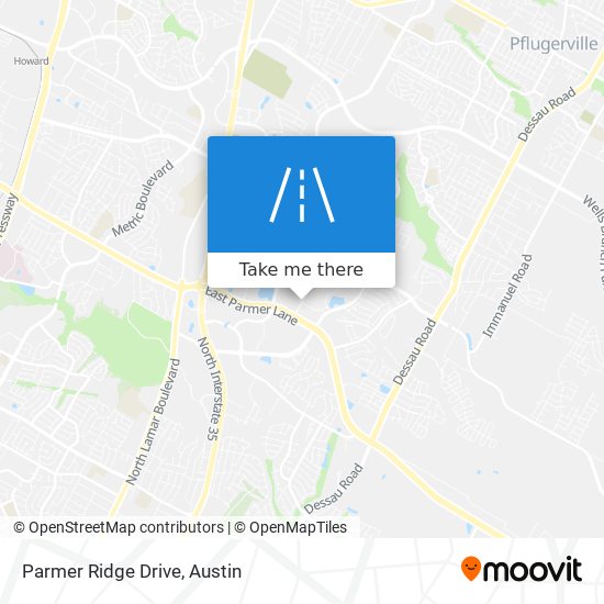 Mapa de Parmer Ridge Drive