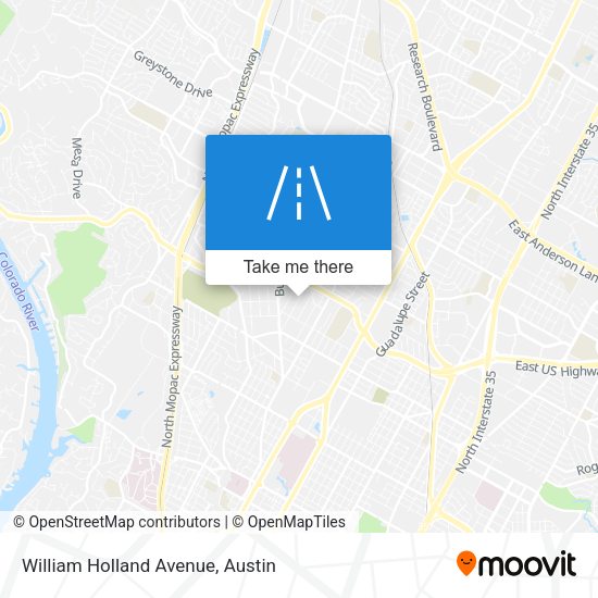 Mapa de William Holland Avenue
