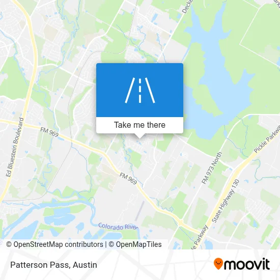 Patterson Pass map