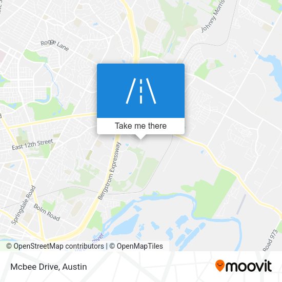 Mapa de Mcbee Drive