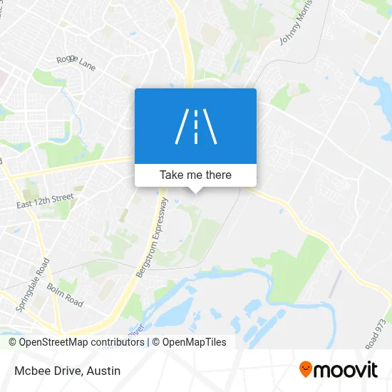 Mcbee Drive map