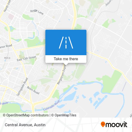 Mapa de Central Avenue