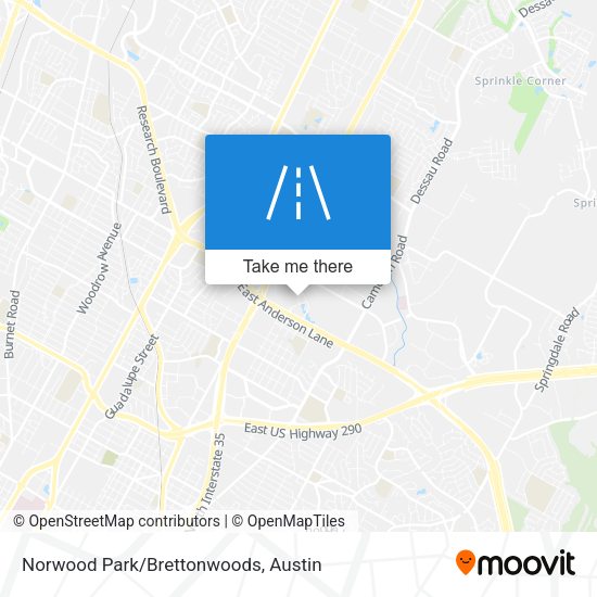 Norwood Park/Brettonwoods map