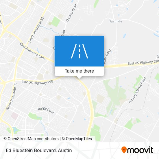 Mapa de Ed Bluestein Boulevard