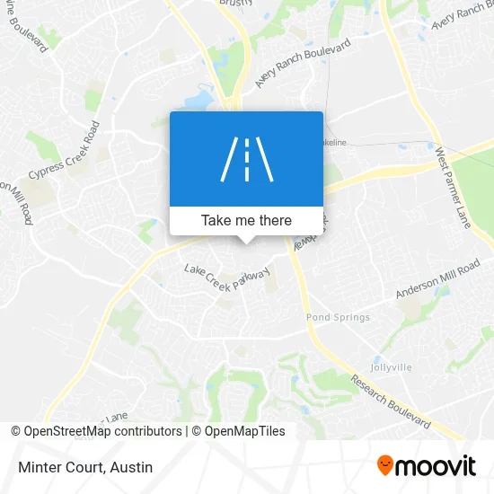Minter Court map