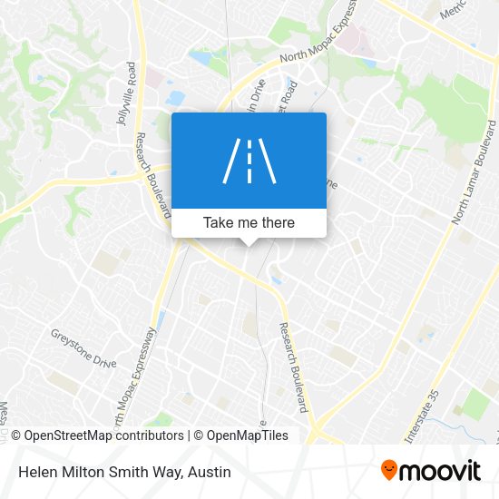 Mapa de Helen Milton Smith Way