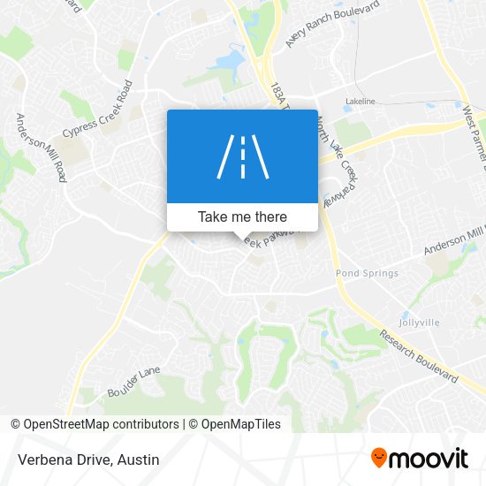 Mapa de Verbena Drive