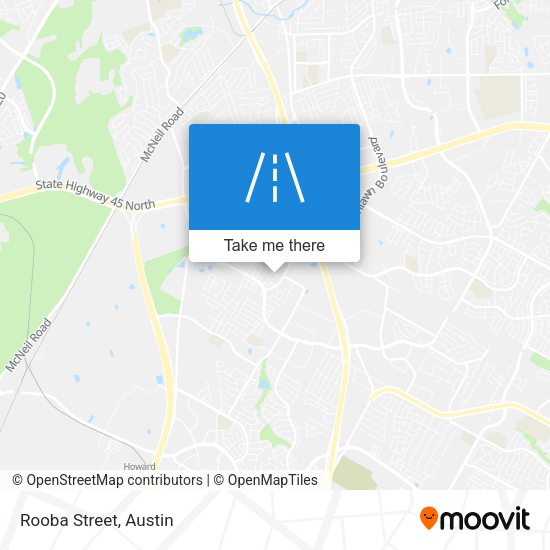 Mapa de Rooba Street