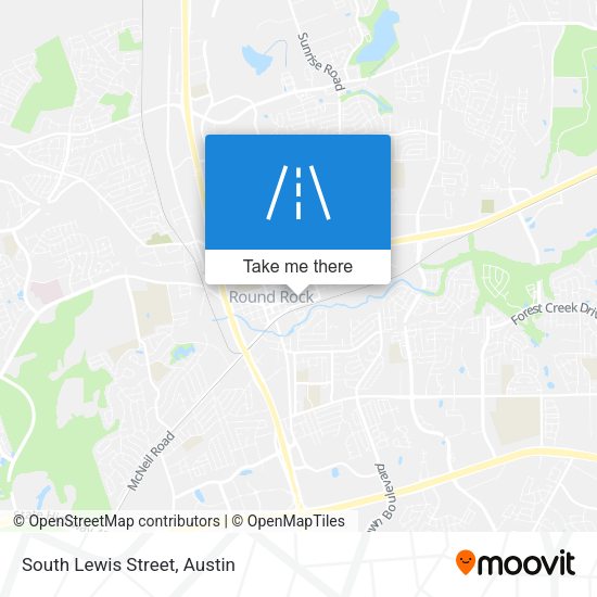 Mapa de South Lewis Street