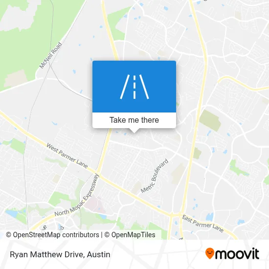 Ryan Matthew Drive map