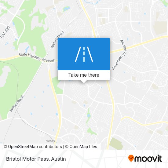 Mapa de Bristol Motor Pass