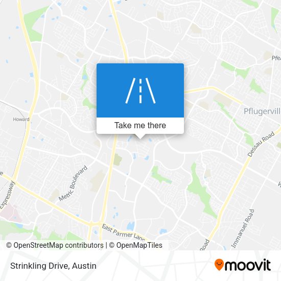 Mapa de Strinkling Drive