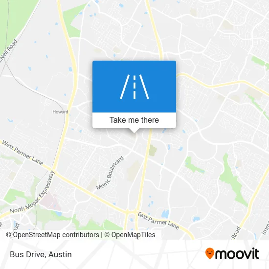 Bus Drive map