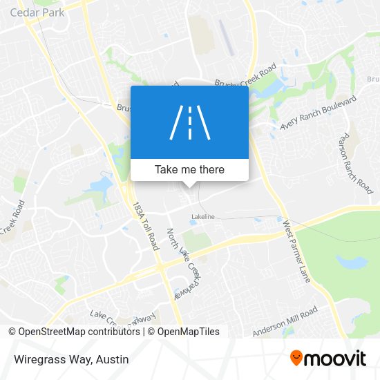 Mapa de Wiregrass Way