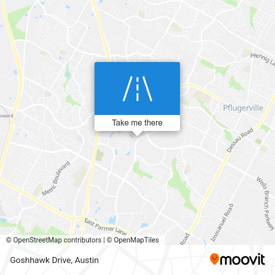 Mapa de Goshhawk Drive