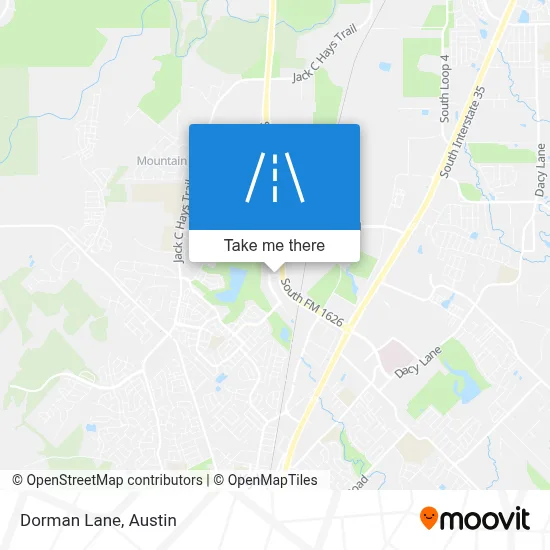 Dorman Lane map