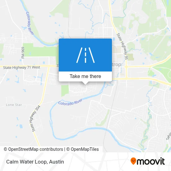 Calm Water Loop map