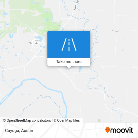 Cayuga map